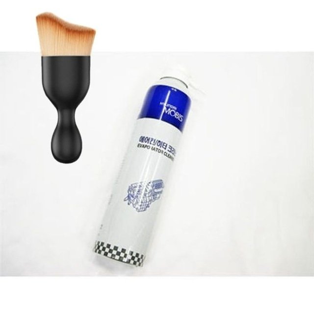 자동차 에바 크리너 에어컨 청소 먼지 브러쉬 세트 (WFHNWPO)