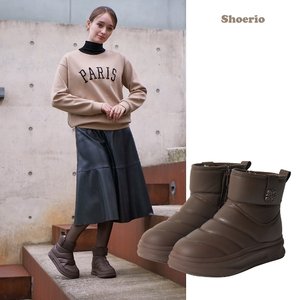 슈리오 윈터 방한 패딩부츠 
