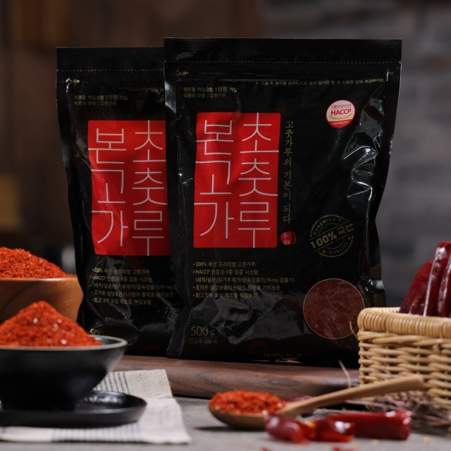 [24년 햇! 국내산 고춧가루] 본초 고춧가루 500g × 4팩 (총 2kg)