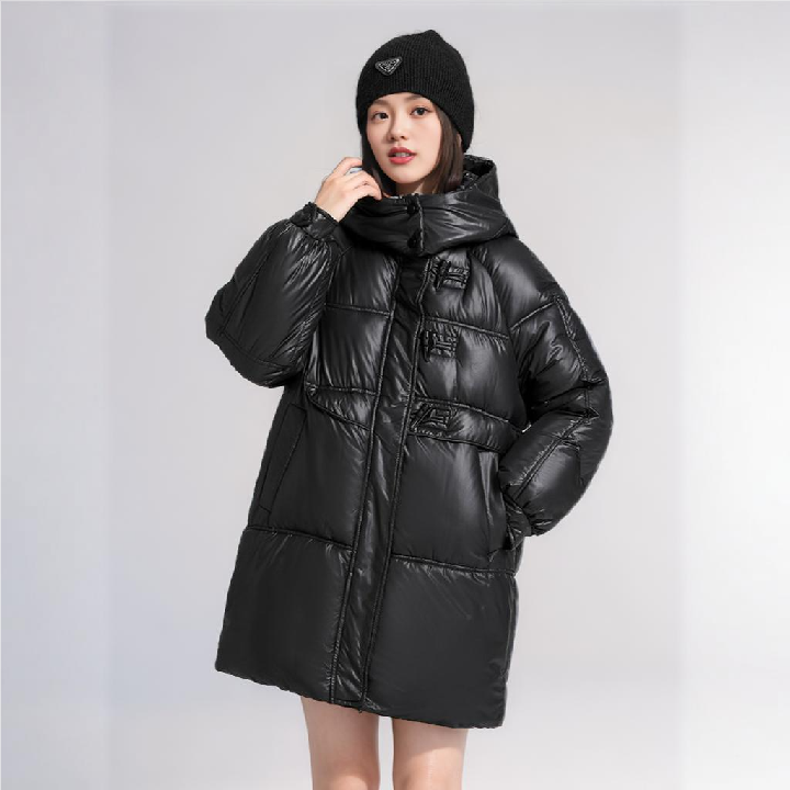 [비니브] 프로퍼 파인 후드 패딩