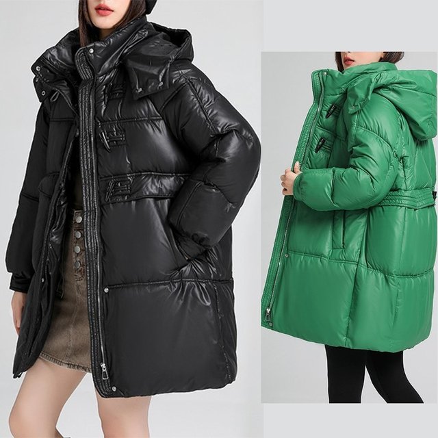 [비니브] 프로퍼 파인 후드 패딩