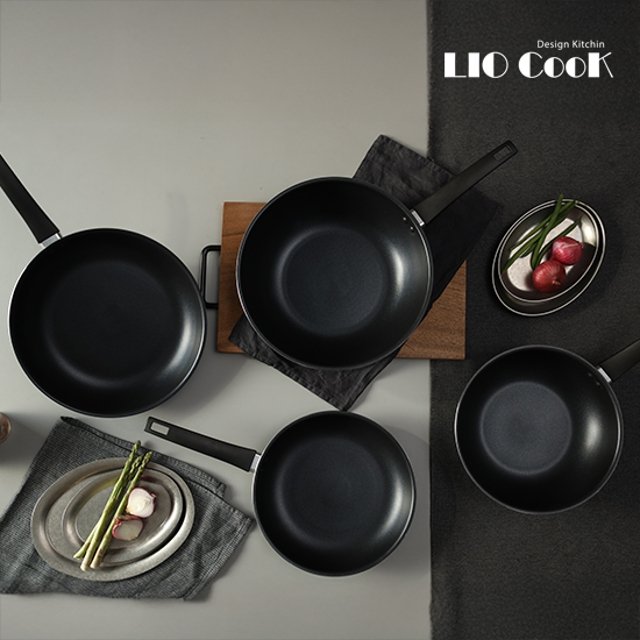 리오쿡IH 프라이팬4종(28FP/Wok +24FP/Wok)