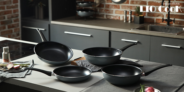 리오쿡IH 프라이팬4종(28FP/Wok +24FP/Wok)