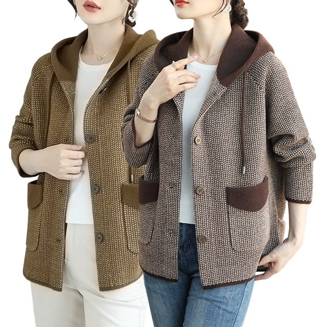 [벨로룩스]밀튼 후드 가디건_25995