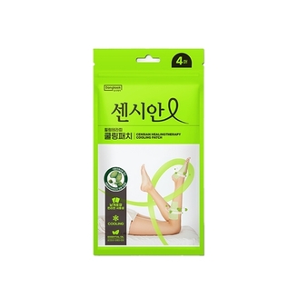 동국제약 센시안 힐링테라피 쿨링패치 4매 아이스 쿨패치__