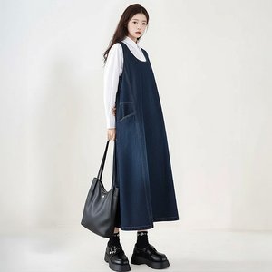 [플로레센스]루쏘벌룬데님원피스(색상선택)