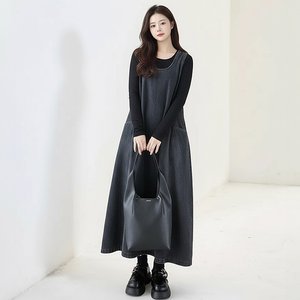 [플로레센스]루쏘벌룬데님원피스(색상선택)