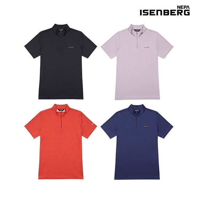 [NEPA] 네파 ISENBERG 초특가! 기능성 반팔 집업티셔츠 4종, 여성
