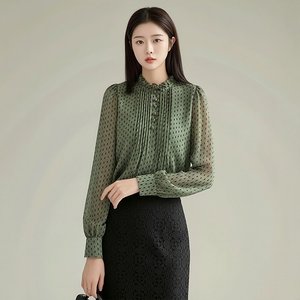 [플로레센스]디어포레콩단추블라우스2종