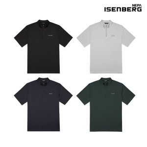 [NEPA] 네파 ISENBERG 초특가! 기능성 반팔 집업티셔츠 4종, 남성