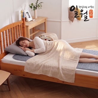 [일월] 블랙오닉스 초절전형 워셔블 카본 탄소 전기매트 / 카본매트 싱글