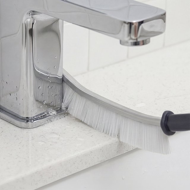 [2+2] 틈새싹 초슬림 줄눈 청소솔 욕실 주방용 구석 청소 브러쉬 (총 4P)