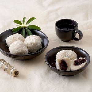 [작심밀도]대통령표창 대월떡집 거피팥 찹쌀떡 1박스 (10개입) / 총 500g