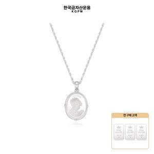 [KGPM]실버 까메오 빅토리아 목걸이