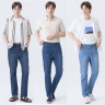 [뱅뱅] 25SS 남성 여름 라이크라 스트레이트 데님 3종