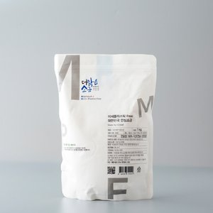 더맑은소금 간수뺀 신안 천일염 굵은 소금 1kg