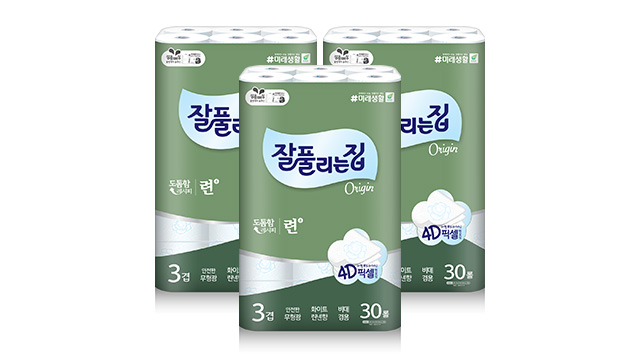 [잘풀리는집] 화장지 련 30m 90롤 세트