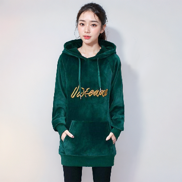 [엘드마마] 아토믹 자수 루즈핏 기모티 2종