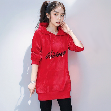 [엘드마마] 아토믹 자수 루즈핏 기모티 2종