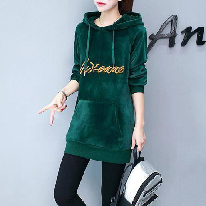 [엘드마마] 아토믹 자수 루즈핏 기모티 2종