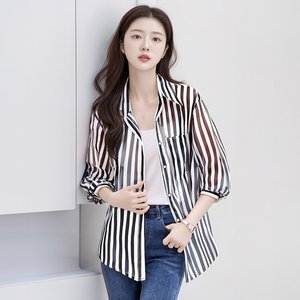 [플로레센스]썬차단시스루셔츠2종