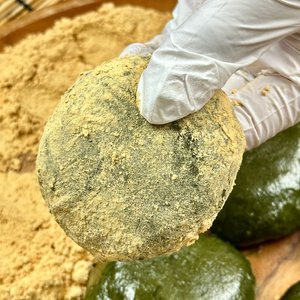 명가삼대떡집 30년 전통 쑥떡 쑥인절미 100g x (10개입)+ 콩고물 증정 