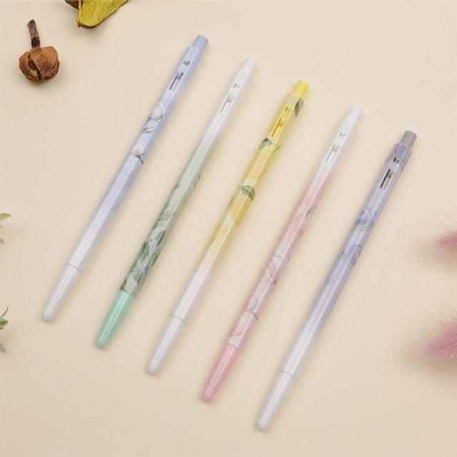 모나미 유성볼펜 153 5색 아로마 (WCC1EDA)