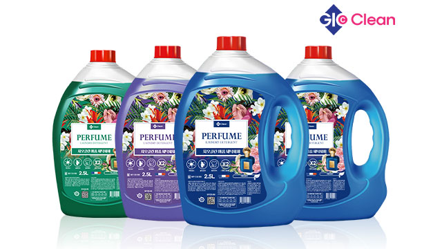 [지오클린] 퍼퓸 세탁세제 2.5L x 4개
