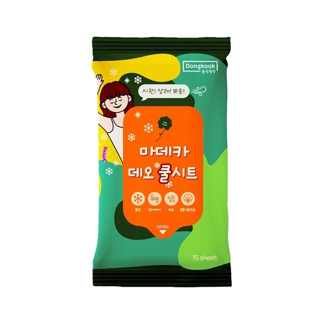 동국제약 마데카 데오 쿨시트 15매 X 1개 총 15매__