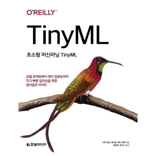 초소형 머신러닝 TinyML - 모델 최적화부터 에지 컴퓨팅까지 작고 빠른 딥러닝을 위한 텐서플로라이트