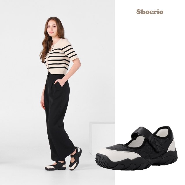 슈리오 이지 스트랩 메리제인 스니커즈