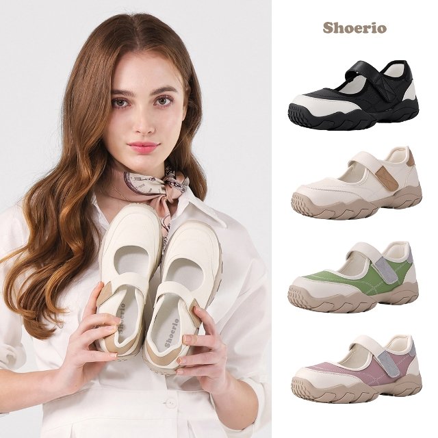 슈리오 이지 스트랩 메리제인 스니커즈