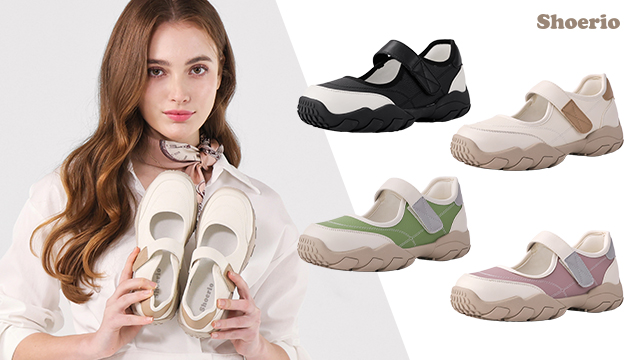 슈리오 이지 스트랩 메리제인 스니커즈