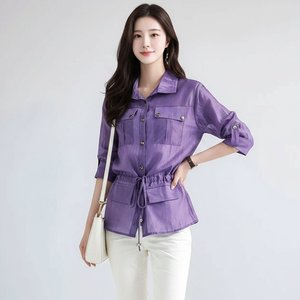 [헬리꽁땡]허리스트링사파리점퍼(색상선택)