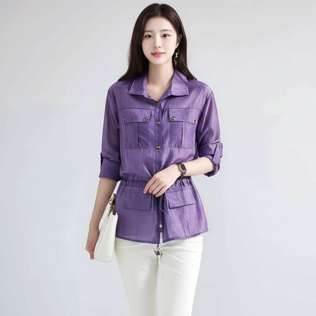 [헬리꽁땡]허리스트링사파리점퍼(색상선택)