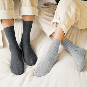 [20+20] 심플컬러 골지중목양말 (총 40켤레세트)