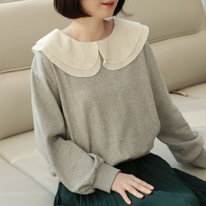 [웬디즈갤러리]러빙 카라 맨투맨 ETS105