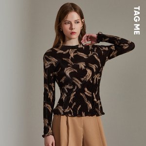 25FW 태그미 플리츠 티블라우스 4종