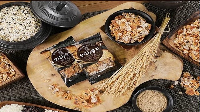 [간편하고, 건강하게!!] 미식백과 오곡누룽지 60g×77봉