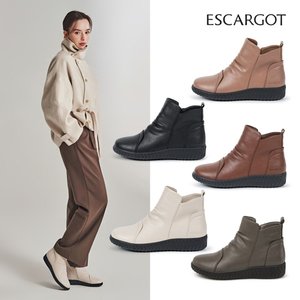 [에스까르고] 미니멀 앵클부츠