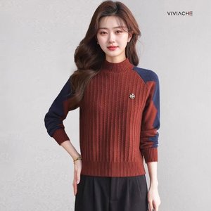 비비아체 토리스 하프넥 니트 2종