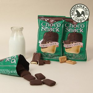 [산과들에] 초코건40g x10봉 (과자, 스낵)