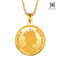 [골드앤] 순금 24K 퀸오브 엘리자베스 코인 목걸이 중_11.25g