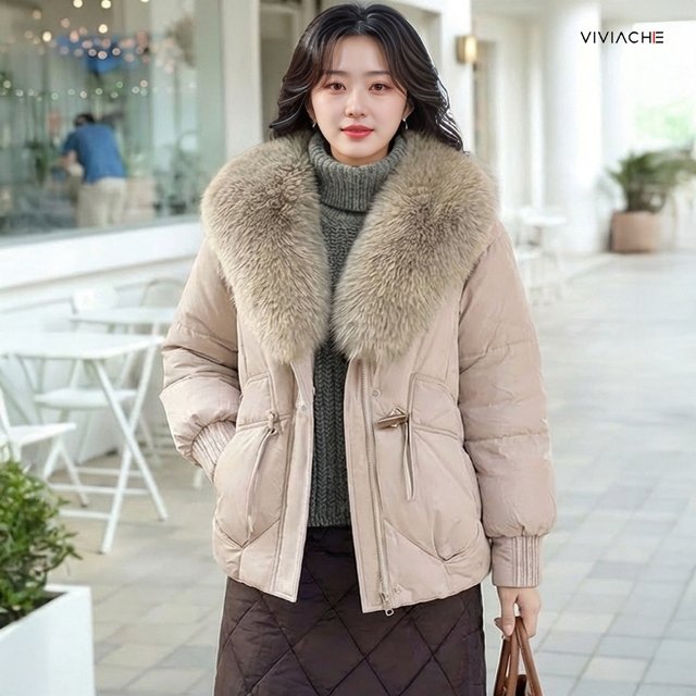 비비아체 퍼카라 탈부착 패딩(색상선택)