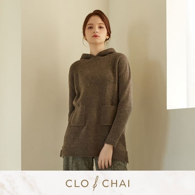 22FW 클로앤차이 울블렌디드 후디 니트 3종