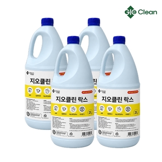 지오클린 락스 2L x 4입 살균 소독 표백