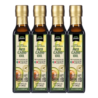 팔레오 아보카도오일 엑스트라버진 250ml 4병
