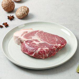 [숨비포크]제주 한돈 흑돼지 목살 500g (수육용)