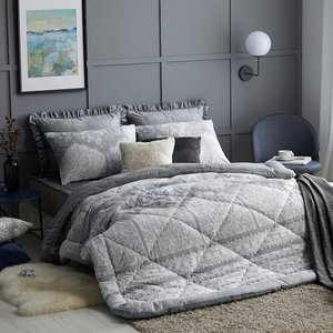 [SS]벨라하우스 극세사 침구 3종세트(이불 + 토퍼 + 베개커버 1장)