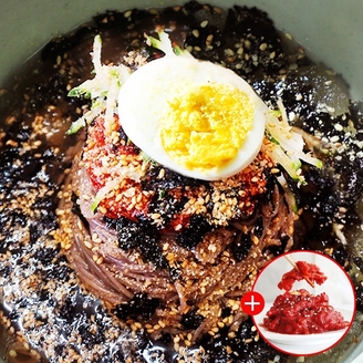 [40년 노포맛집] 동해막국수 6인분 (물막3팩+비막3팩+명태식해2팩)